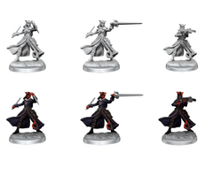 DND FRAMEWORKS: TIEFLING ROGUE FEMALE